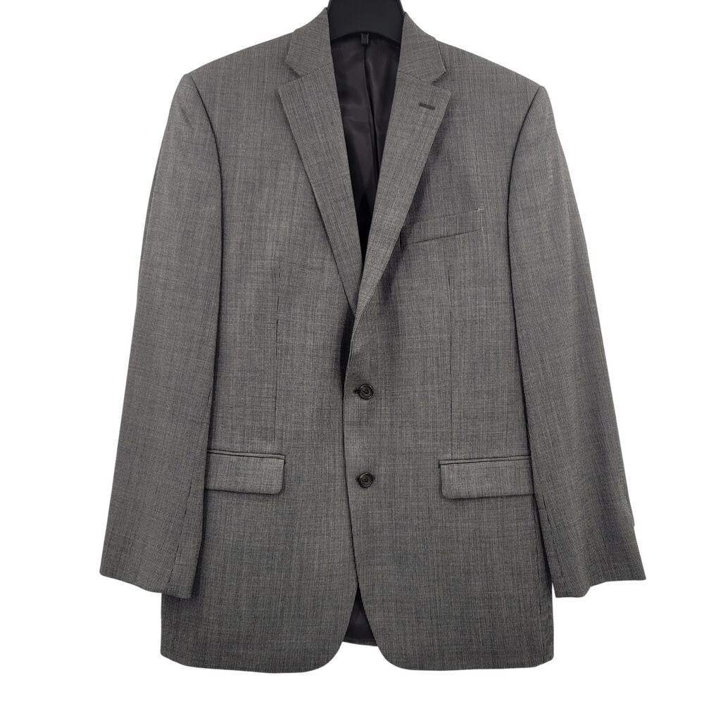 Lauren Ralph Lauren 100% wool gray sports jacket blazer suit size 40L